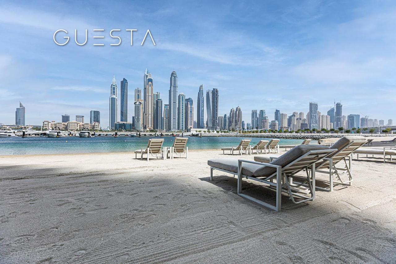 Emaar Beachfront - Sunrise Bay Tower, Dubai Marina Eksteriør bilde