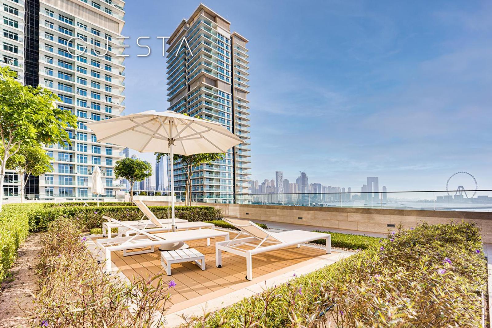 Emaar Beachfront - Sunrise Bay Tower, Dubai Marina Rom bilde
